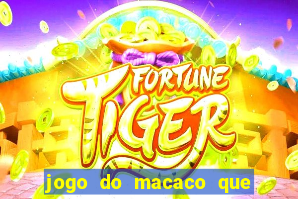 jogo do macaco que ganha dinheiro